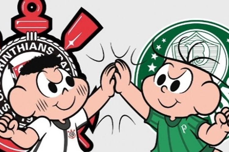 Corinthians parabeniza Palmeiras pelos seus 108 anos de história