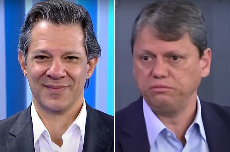 Pesquisa IPEC em SP: Hadadd: 34%, Tarcísio: 24% e Garcia: 19%