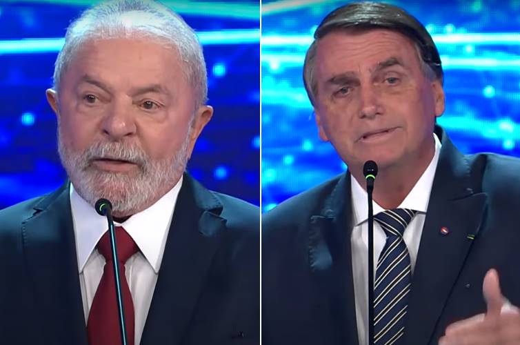 Ataques entre Lula e Bolsonaro marcam 1° debate na TV