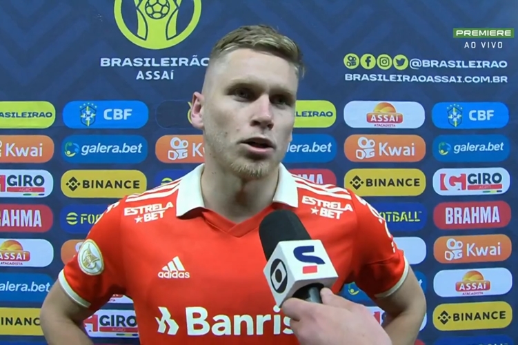 Internacional vence o Cuiabá e dorme na vice-liderança do Brasileirão