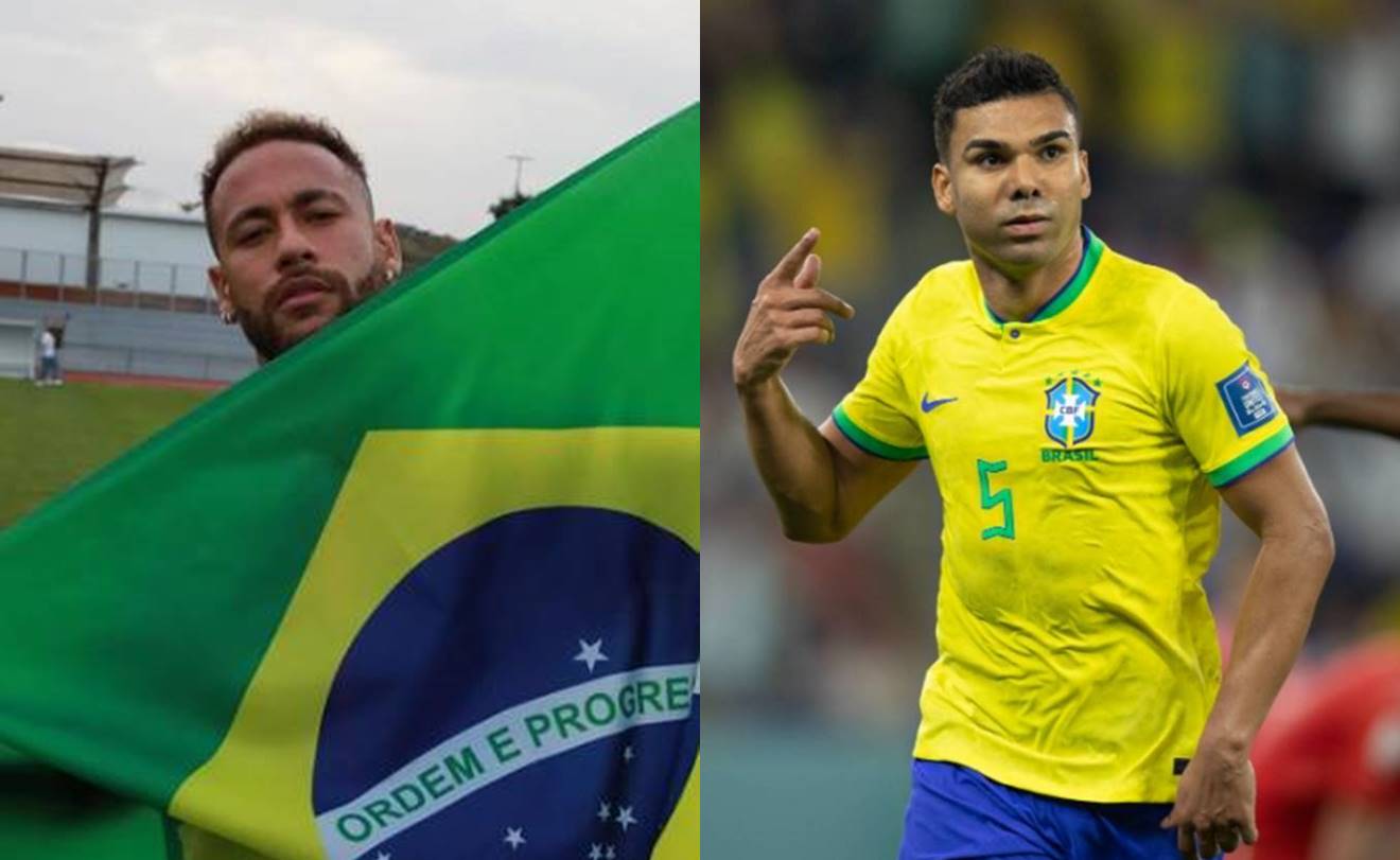 Neymar celebra vitória do Brasil e elogia Casemiro: “o melhor do mundo”