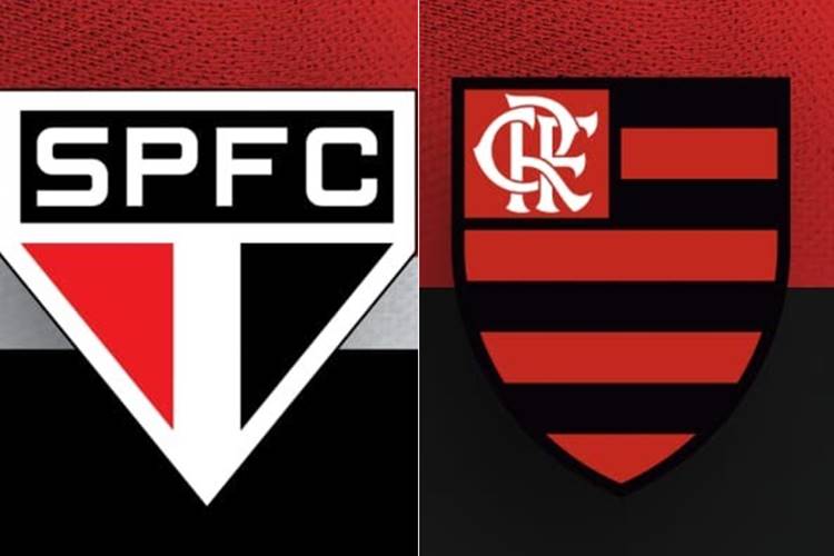 Nesse Domingo dia 24 se enfrentam São Paulo x Flamengo em um jogo
